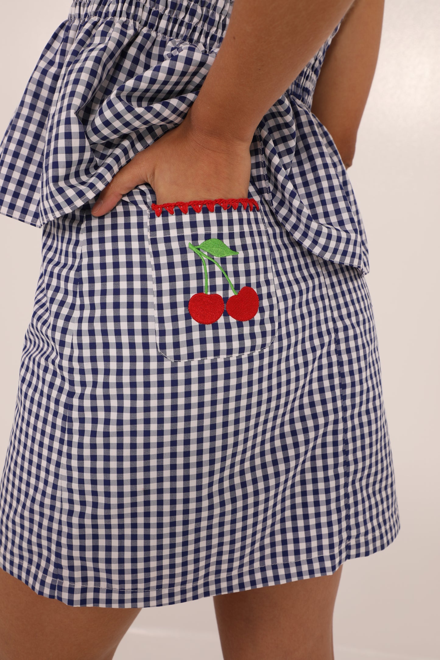 Minori Skirt in Cherries