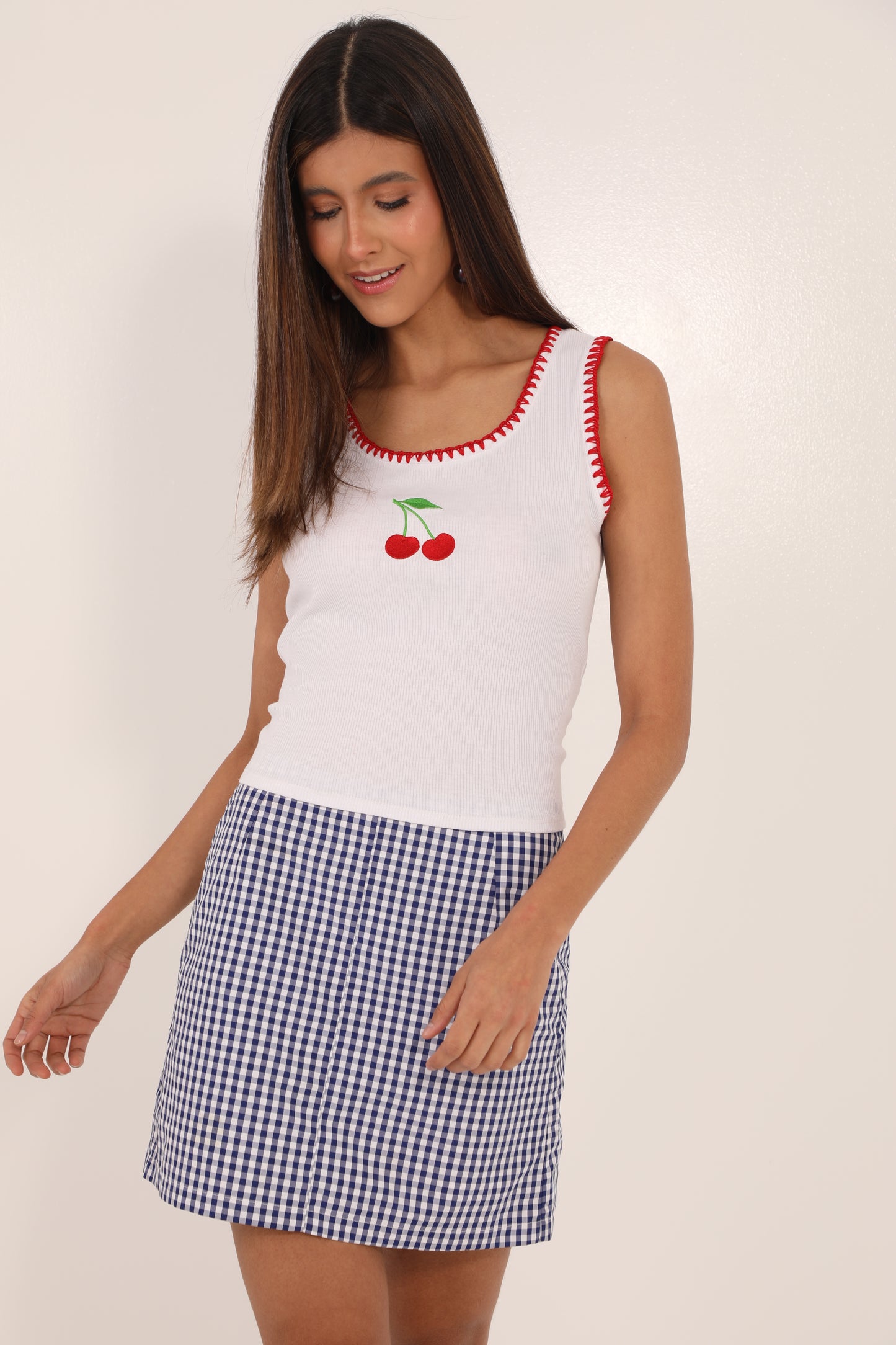 Minori Skirt in Cherries
